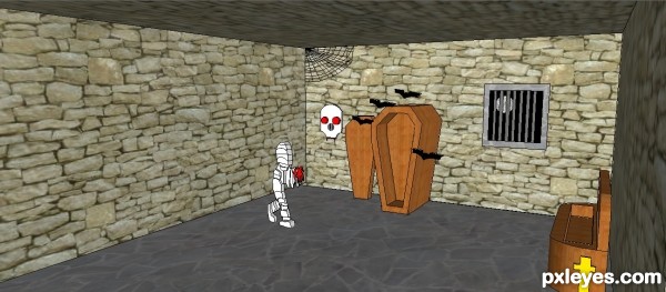 creepy crypt